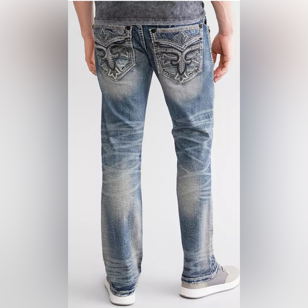 Rock Revival Chason Slim Straight Stretch Jean - Picture 3 of 10